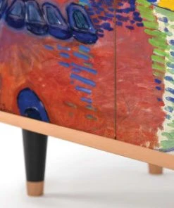 Storyz Buffet Multicolore 4 Portes L 94 Cm -Boutique Belamp buffet multicolore 4 portes l 94 cm 7