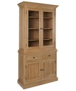 HELLIN Buffet Vaisselier En Chêne 2 Portes Vitrées 2 Tiroirs 2 Portes Bois 9 HELLIN Buffet Vaisselier En Chêne 2 Portes Vitrées 2 Tiroirs 2 Portes Bois -Boutique Belamp buffet vaisselier en chene 2 portes vitrees 2 tiroirs 2 portes bois 3