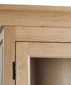 HELLIN Buffet Vaisselier En Chêne 2 Portes Vitrées 2 Tiroirs 2 Portes Bois 11 HELLIN Buffet Vaisselier En Chêne 2 Portes Vitrées 2 Tiroirs 2 Portes Bois -Boutique Belamp buffet vaisselier en chene 2 portes vitrees 2 tiroirs 2 portes bois 5