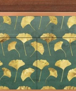 Storyz Buffet Vert Et Jaune 2 Tiroirs Et 2 Portes L 115 Cm -Boutique Belamp buffet vert et jaune 2 tiroirs et 2 portes l 115 cm 4