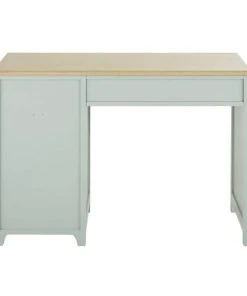Maisons Du Monde Bureau 1 Porte Et 1 Tiroir Vert De Gris -Boutique Belamp bureau 1 porte et 1 tiroir vert de gris 1000 3 26 215563 3