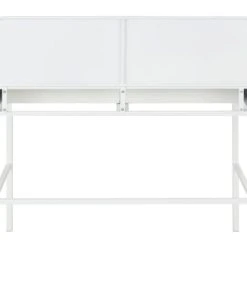 Maisons Du Monde Bureau 2 Tiroirs Blanc Et Beige -Boutique Belamp bureau 2 tiroirs blanc et beige 1000 14 38 225825 4