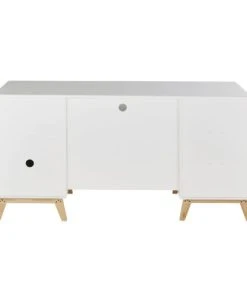 Maisons Du Monde Bureau 4 Tiroirs 1 Porte 1 Niche Blanc -Boutique Belamp bureau 4 tiroirs 1 porte 1 niche blanc 1000 4 2 226240 4