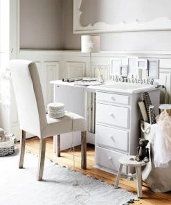 Maisons Du Monde Bureau 4 Tiroirs Blanc -Boutique Belamp bureau 4 tiroirs blanc 1000 14 7 135266 3