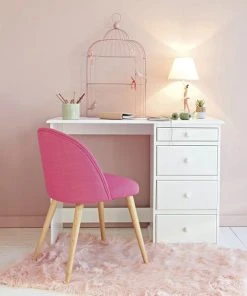 Maisons Du Monde Bureau 4 Tiroirs Blanc -Boutique Belamp bureau 4 tiroirs blanc 1000 14 7 135266 9