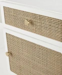 Maisons Du Monde Bureau Bicolore 2 Portes 2 Tiroirs Cannage En Rotin -Boutique Belamp bureau bicolore 2 portes 2 tiroirs cannage en rotin 1000 10 34 206305 3