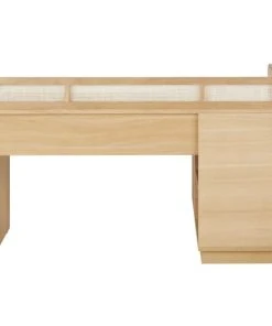 Maisons Du Monde Bureau D'angle 1 Porte 1 Niche Beige Et Cannage En Rotin -Boutique Belamp bureau d angle 1 porte 1 niche beige et cannage en rotin 1000 2 24 226221 4