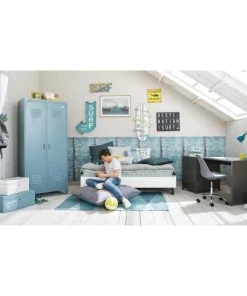 Maisons Du Monde Bureau Industriel 4 Tiroirs En Métal Noir -Boutique Belamp bureau industriel 4 tiroirs en metal noir 1000 4 38 159651 5