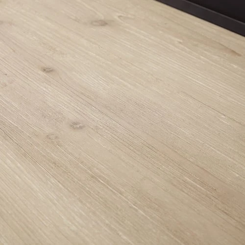 Maisons Du Monde Bureau Industriel En Métal Noir Et Bois De Sapin 3 Maisons Du Monde Bureau Industriel En Métal Noir Et Bois De Sapin – Image 3