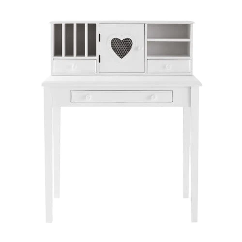Maisons Du Monde Bureau Secrétaire 1 Porte 3 Tiroirs Blanc 1 Maisons Du Monde Bureau Secrétaire 1 Porte 3 Tiroirs Blanc