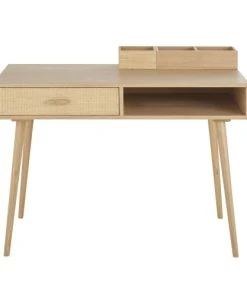 Maisons Du Monde Bureau Vintage 1 Tiroir Avec Boîtes De Rangement Amovibles