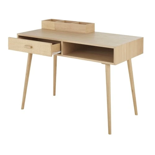 Maisons Du Monde Bureau Vintage 1 Tiroir Avec Boîtes De Rangement Amovibles 3 Maisons Du Monde Bureau Vintage 1 Tiroir Avec Boîtes De Rangement Amovibles – Image 3