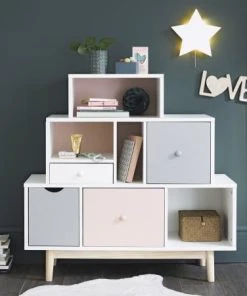 Maisons Du Monde Cabinet De Rangement 4 Tiroirs Blanc, Rose Et Gris 10 Maisons Du Monde Cabinet De Rangement 4 Tiroirs Blanc, Rose Et Gris -Boutique Belamp cabinet de rangement 4 tiroirs blanc rose et gris 1000 0 39 150263 7