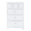 Maisons Du Monde Cabinet De Rangement 6 Tiroirs Blanc