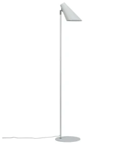 Dyberg Larsen Cale - Lampadaire En Métal Blanc Mat, H 135 Cm D 15,5 Cm -Boutique Belamp cale lampadaire en metal blanc mat h 135 cm d 15 5 cm cale