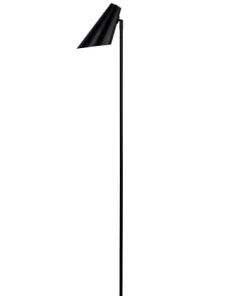 Dyberg Larsen Cale - Lampadaire En Métal Blanc Mat, H 135 Cm D 15,5 Cm -Boutique Belamp cale lampadaire en metal noir mat h 135 cm d 15 5 cm cale
