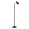 Dyberg Larsen Coast - Lampadaire En Métal Noir Mat, H 149,5 Cm D 15 Cm
