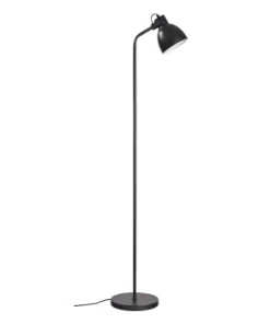 Dyberg Larsen Coast - Lampadaire En Métal Noir Mat, H 149,5 Cm D 15 Cm -Boutique Belamp coast lampadaire en metal noir mat h 149 5 cm d 15 cm coast