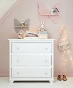 Maisons Du Monde Commode 3 Tiroirs Blanche -Boutique Belamp commode 3 tiroirs blanche 1000 6 40 135258 7