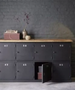 Maisons Du Monde Comptoir Industriel En Métal Gris Anthracite Et Bois De Manguier 9 Maisons Du Monde Comptoir Industriel En Métal Gris Anthracite Et Bois De Manguier -Boutique Belamp comptoir industriel en metal gris anthracite et bois de manguier 1000 0 10 138754 8