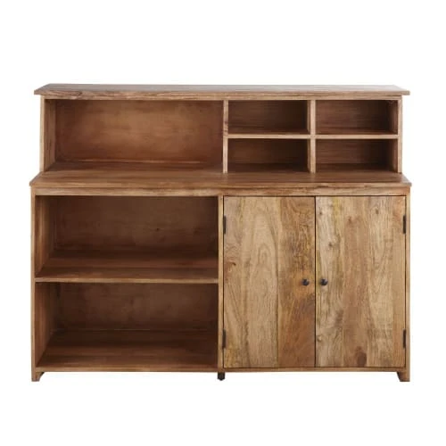 Maisons Du Monde Comptoir Professionnel En Manguier Et Bois Recyclé 3 Maisons Du Monde Comptoir Professionnel En Manguier Et Bois Recyclé – Image 3