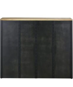 Maisons Du Monde Comptoir Professionnel En Métal Et Manguier Massif