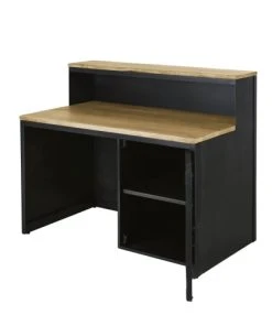 Maisons Du Monde Comptoir Professionnel En Métal Et Manguier Massif -Boutique Belamp comptoir professionnel en metal et manguier massif 1000 11 7 209927 3