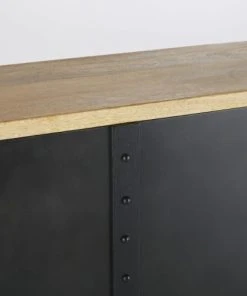 Maisons Du Monde Comptoir Professionnel En Métal Et Manguier Massif -Boutique Belamp comptoir professionnel en metal et manguier massif 1000 11 7 209927 4