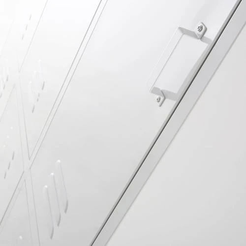 Maisons Du Monde Dressing Vestiaire Industriel 6 Portes En Métal Blanc 4 Maisons Du Monde Dressing Vestiaire Industriel 6 Portes En Métal Blanc – Image 4