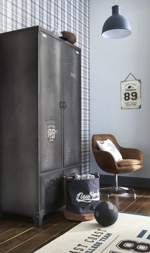 Maisons Du Monde Fauteuil De Bureau En Suédine Marron 6 Maisons Du Monde Fauteuil De Bureau En Suédine Marron – Image 6