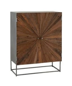 Meubles & Design Grand Buffet Design En Bois Et Métal