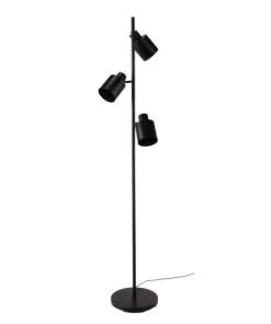 Maisons Du Monde Lampadaire 3 Spots En Métal Noir JOHNSON