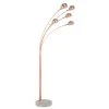 Maisons Du Monde Lampadaire 5 Spots Orientables En Métal Cuivré H.236cm