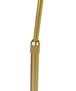 QAZQA Lampadaire à Arc En Acier Doré/laiton -Boutique Belamp lampadaire a arc en acier dore laiton 4