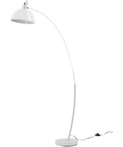 ATHM DESIGN Lampadaire Abat Jour Et Pied Métal Blanc -Boutique Belamp lampadaire abat jour et pied metal blanc 12