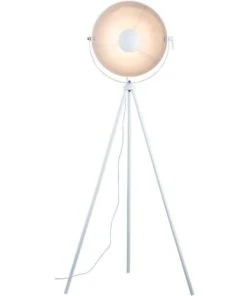 ATHM DESIGN Lampadaire Abat Jour Et Pied Métal Blanc -Boutique Belamp lampadaire abat jour et pied metal blanc 9
