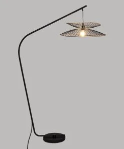 Decoratie Lampadaire Arc Noir H177cm -Boutique Belamp lampadaire arc noir h177cm 2