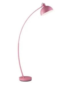 Altobuy Lampadaire Arc Pied Et Abat-jour En Métal Bleu -Boutique Belamp lampadaire arc pied et abat jour en metal rose kidikis
