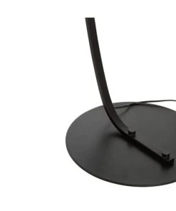 Meubles & Design Lampadaire Arrondi En Métal Noir -Boutique Belamp lampadaire arrondi en metal noir 2