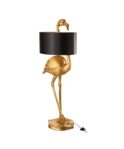 Meubles & Design Lampadaire Art Déco Résine Flamant Rose
