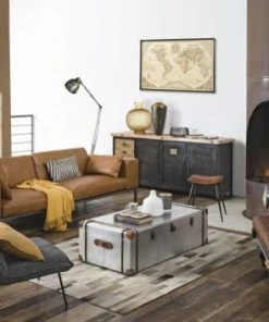 Maisons Du Monde Lampadaire Articulé En Métal Brossé Et Manguier H168 -Boutique Belamp lampadaire articule en metal brosse et manguier h168 1000 1 25 189568 10