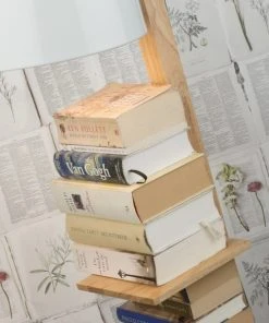 It's About Romi Lampadaire Avec étagères Métal/bois Blanc H168cm -Boutique Belamp lampadaire avec etageres metal bois blanc h168cm 3