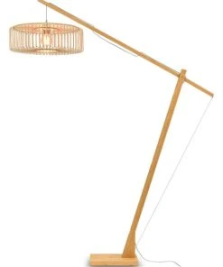 Good & Mojo Lampadaire Bambou H207cm