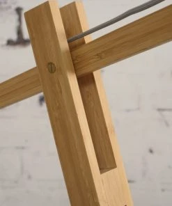 Good & Mojo Lampadaire Bambou/lin Gris Clair H207cm 8 Good & Mojo Lampadaire Bambou/lin Gris Clair H207cm -Boutique Belamp lampadaire bambou lin gris clair h207cm 2