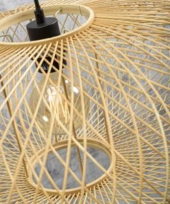 Good & Mojo Lampadaire Bambou Naturel H176cm -Boutique Belamp lampadaire bambou naturel h176cm 4