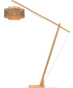 Good & Mojo Lampadaire Bambou Naturel H207cm