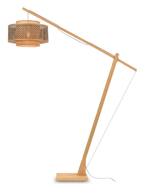 Good & Mojo Lampadaire Bambou Naturel H207cm 1 Good & Mojo Lampadaire Bambou Naturel H207cm