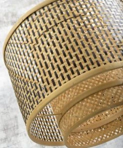 Good & Mojo Lampadaire Bambou Noir H176cm -Boutique Belamp lampadaire bambou noir h176cm 2