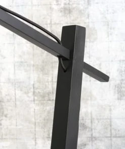 Good & Mojo Lampadaire Bambou Noir H176cm -Boutique Belamp lampadaire bambou noir h176cm 4