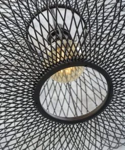 Good & Mojo Lampadaire Bambou Noir H176cm -Boutique Belamp lampadaire bambou noir h176cm 8